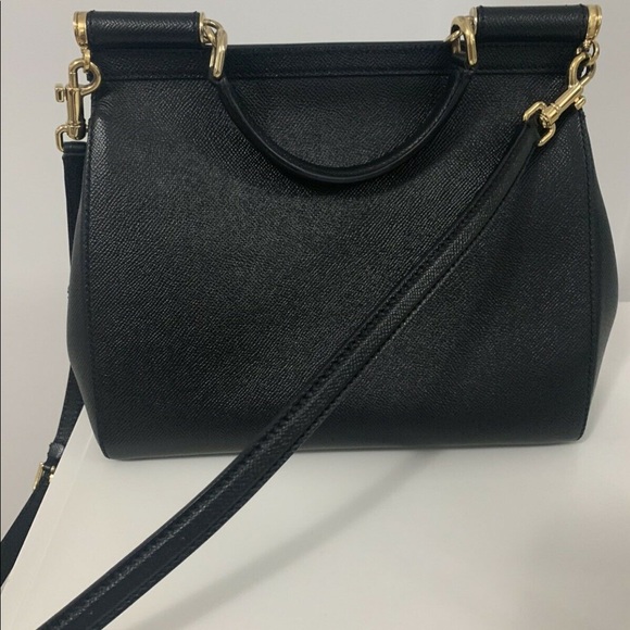 Dolce Gabanna Medium Sicily Purse Black - Picture 3 of 6